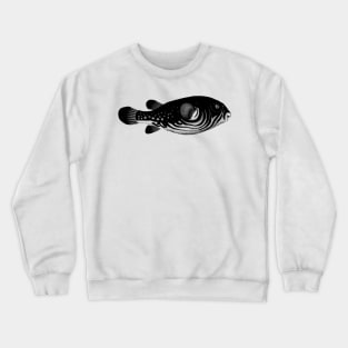 Puffer Fish Vintage Crewneck Sweatshirt